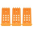 thumbnail image 3 of Pigeons Foot Rings Frame, Save Space Independent Design Wear Resistant 4 Column Racing Pigeons Supplier Foot Place 3Pcs ABS Material  For Pigeons Farm Yellow,Green, 3 of 8