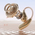 thumbnail image 4 of Écouteurs de Sport Sans Fil à Oreille Ouverte, Étanches et Résistants à la Sueur, Casque avec Micro pour Sport, Jogging, Course, Conduite, Cyclisme, Randonnée, Usage Intérieur et Extérieur, Écouteurs à Oreille Ouverte, Tapis de Yoga et Support, 4 of 4