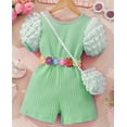 thumbnail image 2 of Timegard Baby Girls Clothes Toddler Cute Color Block Short Rompers Bag Casual Jumpsuit Summer Fashion, 2 of 3