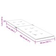 thumbnail image 4 of vidaXL Coussin de Chaise Longue Bleu Royal (75+105)x50x4 cm, 4 of 5