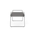thumbnail image 5 of Gansett Reception Waiting Room 2-Seat Bench / Silver Steel / Light Gray, 5 of 5