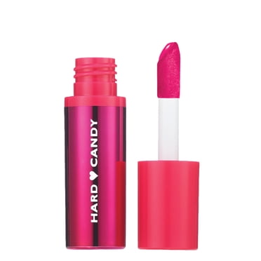 Hard Candy Pop Tint Lip Stain, Strawberry Spritz, Hydrating & Long-Lasting with Oils & Hyaluronic Acid