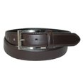 thumbnail image 1 of CTM® Ceinture Habillée de Base en Cuir 1 1/8 Pouce avec Boucle Argentée (Hommes), 1 of 2