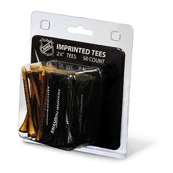 Golf Team NHL Anaheim Canards 2-3/4" Golf Tees, 50 Pack, Taille de la Réglementation, Couleurs Multi Équipe (13055))