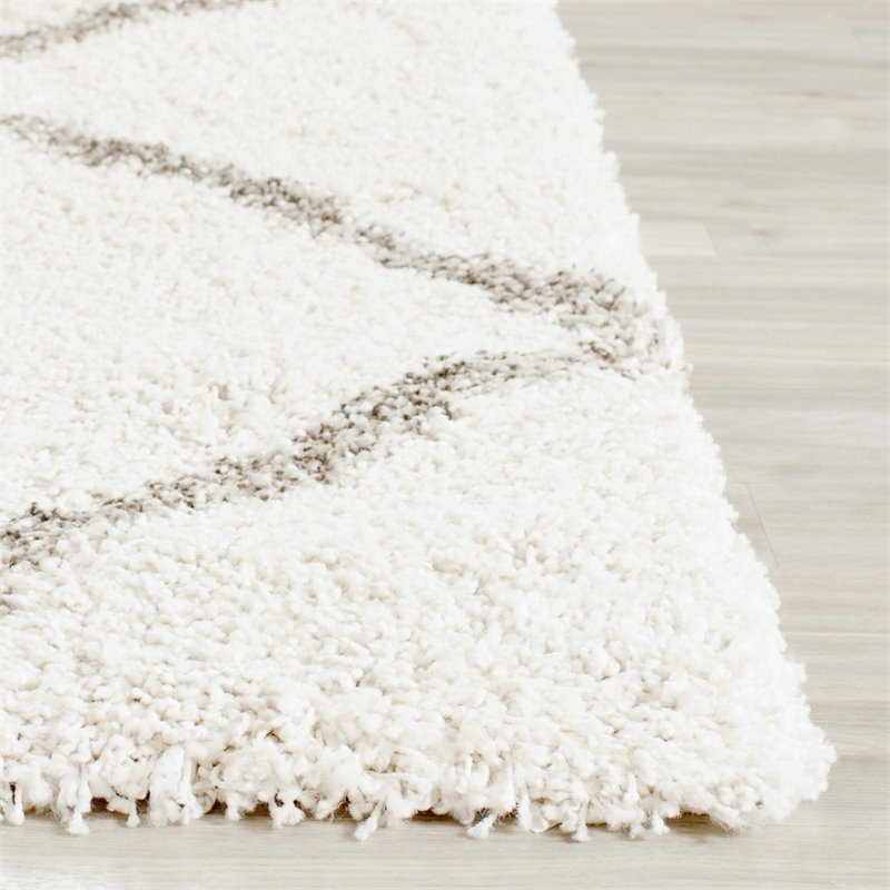 Safavieh Hudson Amias Tapis Géométrique Shag