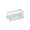 #-【White】| Countertop Sink organizer, variant on Kitchen Sink Caddy organizer with Auto Draining Tray - Sponge and Brush Holder Plastic Countertop organizer for Kitchen Sink, White, JKODE