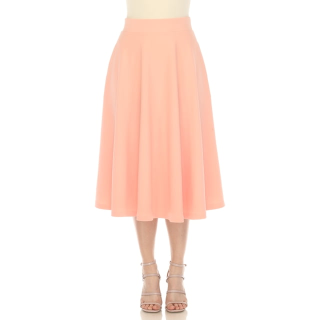 White Mark Jupe Midi Évasée Tasmin pour Femmes