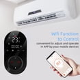 thumbnail image 2 of WiFi Digital Thermostat 16A Socket Plug Tuya App Voice Control Socket Temperature Controller 5+1+1 Six-Time Heating and Cooling Modes with Touch Buttons and LED Screen for Fans, Heaters, and Radiators, 2 of 8