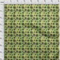 thumbnail image 4 of oneOone Velvet Green Fabric Abstracts Craft Projects Decor Fabric Printed By The Yard 58 Inch Wide, 4 of 5