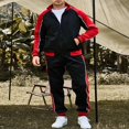 thumbnail image 2 of Survêtements 2 Pièces pour Hommes Sweat Col à Manches Longues + Pantalon, 2 of 8