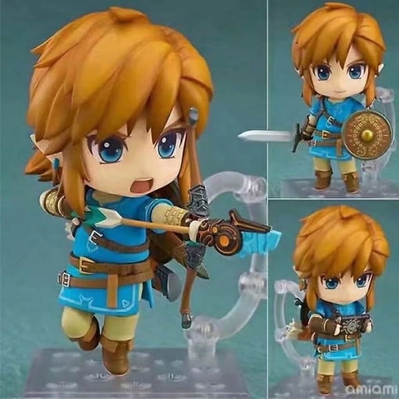 The Legend Of Zelda Link: Breath Of The Wild Standard Edition Figure Comic Character Model Toy Children's Anime Character Toys 3.94 inch