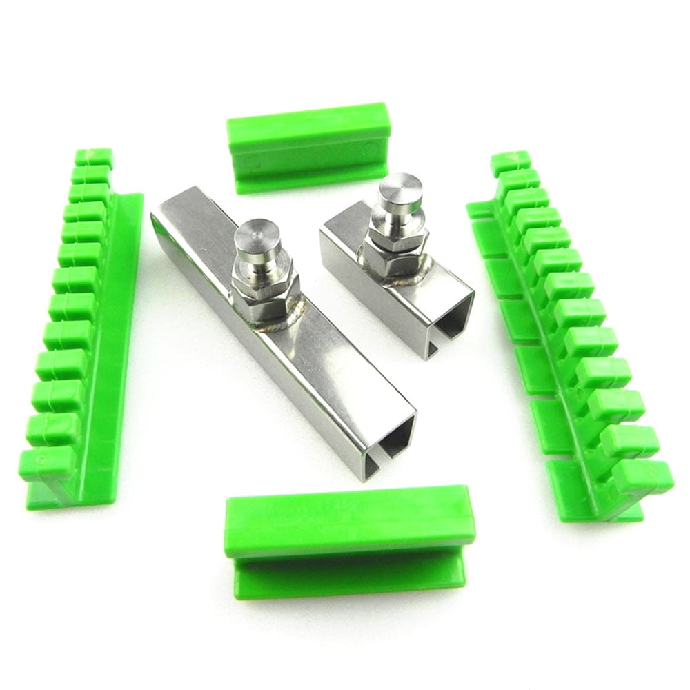 Ensemble de 6 Pcs Kit de Réparation de Bosses Sans Peinture pour Carrosserie de Voiture Outil de Retrait et de Réparation de Bosses