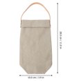 thumbnail image 4 of 1pc Sturdy Champagne Handbag Washable Red Wine Totes Single Bottle Carry Bag, 4 of 8