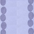 thumbnail image 1 of Ahgly Company Machine Washable Indoor Square Transitional Heavenly Blue Area Rugs, 4' Square, 1 of 7