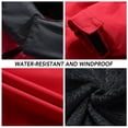 thumbnail image 4 of Veste Imperméable de Montagne pour Femmes Veste de Ski Veste Coupe-Vent Veste Chaude d'Hiver pour Camping Randonnée Ski, 4 of 7