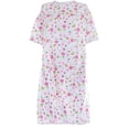 thumbnail image 1 of Women's Adaptive Flannel Backwrap Gown (Medium, Chick Butterflies & Flowers On a White Background - 07), 1 of 1