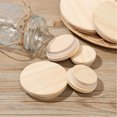 thumbnail image 4 of Lid Eco-Friendly Leak-Proof Wood Coffee Mug Cover Lid for Ceramic Cup, 4 of 6