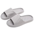 thumbnail image 1 of Mens and Womens Home Slippers Simplicity Solid Color Quick Drying Soft Sole Comfortable Non-Slip Indoor and Outdoor EVA Slippers Gray-07, 1 of 1