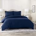 thumbnail image 4 of 800 Thread Count 100% Egyptian Cotton 3 Piece Duvet Set with Zipper Closure & Corner 3 Pc Duvet Set Solid Pattern, 4 of 4
