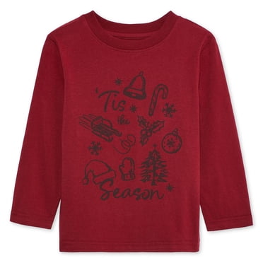 T-shirt à manches longues des Fêtes George pour petits garçons
