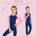 thumbnail image 4 of Combinaison de Plongée pour Enfants Combinaison Intégrale pour Enfants Garde au Chaud une-Pièce Manches Longues Protection Uv Maillot de Bain pour Surf Plongée en Apnée Natation, 4 of 10