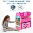 thumbnail image 3 of Disney Minnie Mouse 6 Bin Design and Store Toy Organizer by Delta Children, 3 of 8