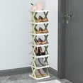 thumbnail image 1 of Uklsqma Multilayer Diy Storage Shelf Rack | Scandinavian Style Plastic Shoe Organizer | Adjustable Detachable Living Room Dormitory Plant Stand Bathroom Rack | Sturdy Modular Household Organizer, 1 of 6