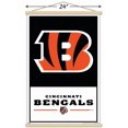 thumbnail image 2 of NFL Cincinnati Bengals - Logo 21 Wall Poster with Magnetic Frame, 22.375" x 34", 2 of 4