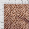 thumbnail image 2 of oneOone Cotton Poplin Maroon Fabric Leaf Fabric For Sewing Printed Craft Fabric By The Yard 56 Inch Wide, 2 of 4