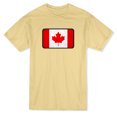 thumbnail image 1 of Canada Flag Box Stamp Men's T-shirt, 1 of 1