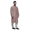 thumbnail image 2 of Atasi Ensemble Kurta-Pyjama Long en Coton pour Hommes, Kurta-Pyjama Décontracté de Designer, Vêtements, 2 of 5