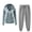 Blue, variant on Cameland Tracksuit Womens Sweatsuit Set Long Sleeve Zip Up Jacket And Sweatpants 2 Piece Sports Outfit Joggers Set Womens Clothes