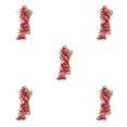 thumbnail image 2 of relayinert Belle Robe en Dentelle Florale Applique Patch pour Robes de Mariage Uniques Robe de Mariage Unique Dentelle Applique Rouge Vin 5Ensemble, 2 of 6
