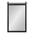 thumbnail image 2 of Kate and Laurel Chadbolt Framed Wall Mirror, Black 22x33, 2 of 9