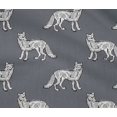 thumbnail image 4 of oneOone Cotton Flex Fabric Fox Block Decor Fabric Printed BTY 40 Inch Wide, 4 of 4
