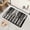 Black, variant on Bathroom Rugs Absorbent Non-Slips Foam Machine Washable Soft Velvet Bath Mats with Rubber PVC Backing