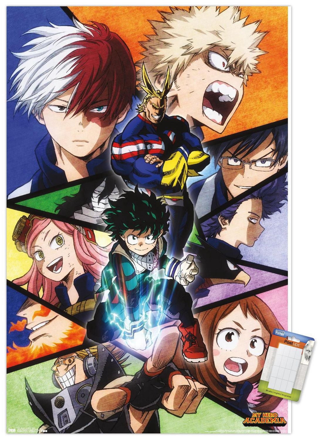My Hero Academia - Faces Wall Poster