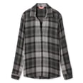 thumbnail image 4 of Iyla Women's Plaid Button-Up Shirt, 4 of 5
