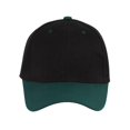 thumbnail image 2 of Casquette de Baseball Bicolore Ajustable, Noir/vert Forêt, 2 of 2