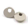 thumbnail image 3 of Miulika 5x Desk Grommet Wire Organizer Computer Cable Hole Cover Plug 35mm /1.38'' White, 3 of 9