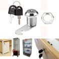 thumbnail image 4 of Xingzhi Locks For Home plistic Easy To Install Silver Comes With 2 Keys Locker Lock 10pcs 20mm, 4 of 6