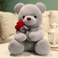 thumbnail image 1 of RXIRUCGD Cadeau de la Saint-Valentin Peluche Ours Rose Poupée Câline Poupée Poupée Fille, 1 of 4