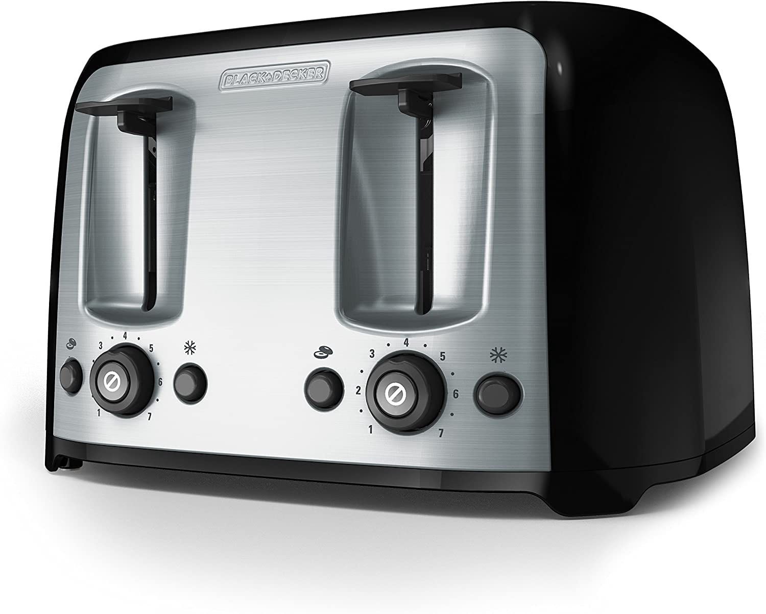 -Slice Extra Wide Slot Toaster Classic Oval with Stainless Steel Accents TRB