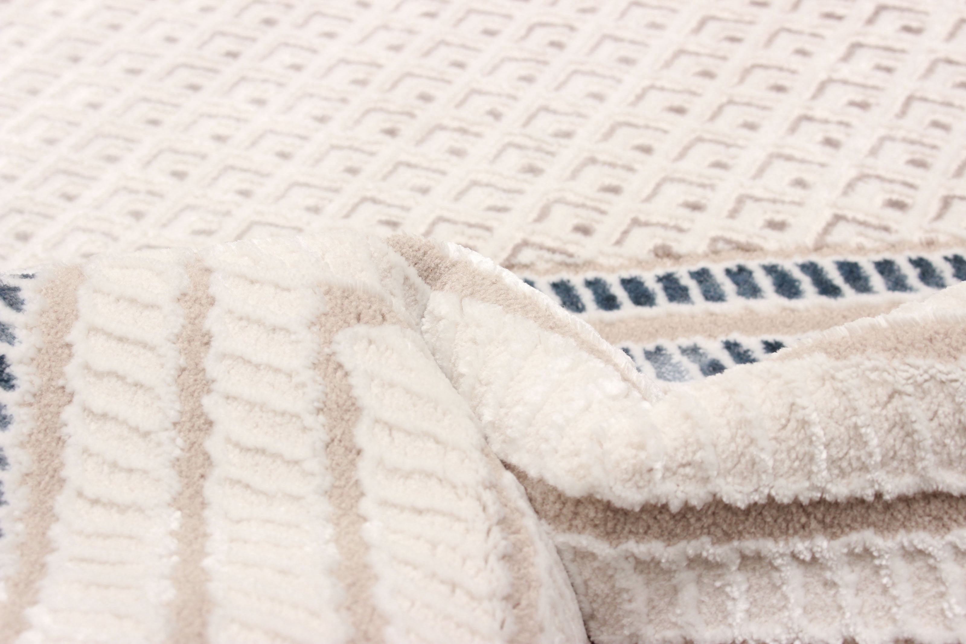 ECARPET Bentley Tapis Contemporain / Moderne pour Salon, Chambre, Salle A Manger, Entrée, Couloir et Plus Encore.
