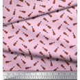 thumbnail image 3 of Soimoi Cotton Poplin Fabric Guitar Musical Instrument Decor Fabric Printed Yard 42 Inch Wide, 3 of 3