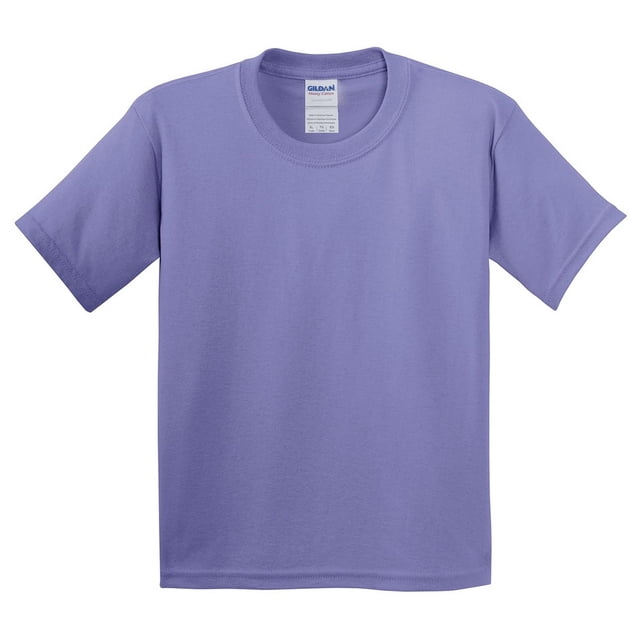 Gildan T-Shirt en Coton Épais pour Enfants (Lot de 2)