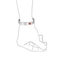 thumbnail image 4 of Customized Men's Stainless Steel 8-Inch Medical Alert ID Bracelet, 4 of 5