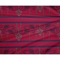 thumbnail image 4 of oneOone Polyester Lycra Fabric Swirl & Floral Block Fabric Prints By Yard 56 Inch Wide, 4 of 4