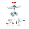 thumbnail image 2 of 1PC Industrial Sliding Door Pulley Steel Hardware Tools, Hanging Rail Channel Wheel Accessories H2 H3 ,Easy to Install, 2 of 7