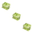thumbnail image 4 of Transemion Support d'Éponge de Maquillage 2 Compartiments Détachable Porte-Soupape Vert 3Set, 4 of 6